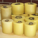 Beeswax Smooth Raw Candles