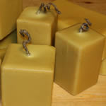 Beeswax Square Candle